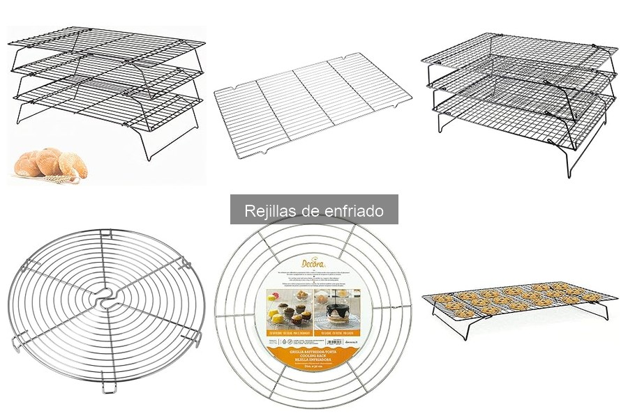 Cómo usar correctamente una rejilla de enfriado en repostería