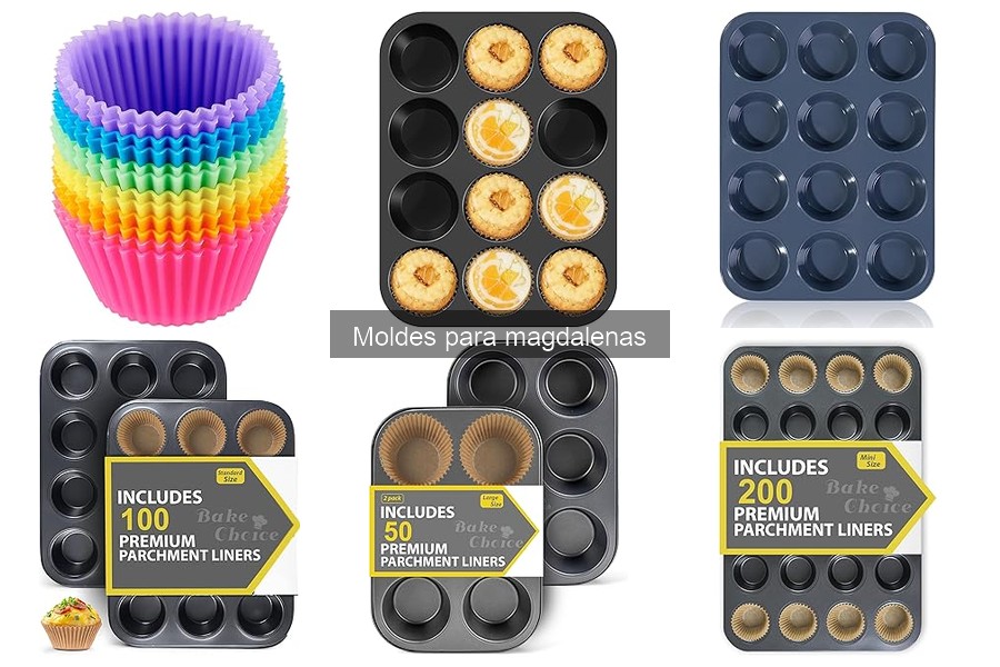 Cómo usar moldes de silicona para magdalenas correctamente