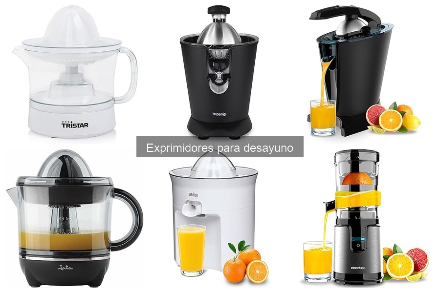 Cómo usar un exprimidor de desayuno: tutorial práctico