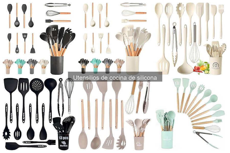Cómo usar utensilios de cocina de silicona correctamente