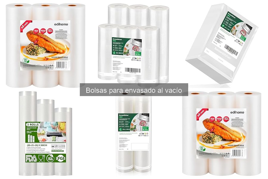 Cómo utilizar bolsas para envasado al vacío correctamente