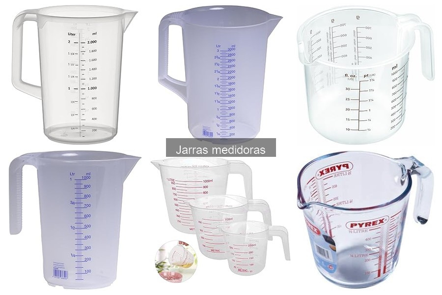 Cómo utilizar correctamente una jarra medidora