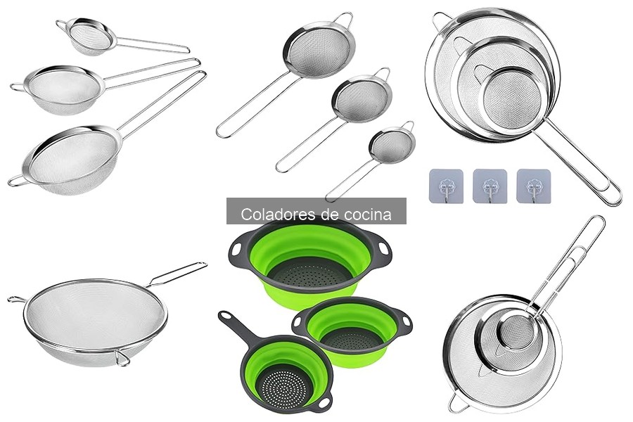 Cómo utilizar un colador de cocina correctamente