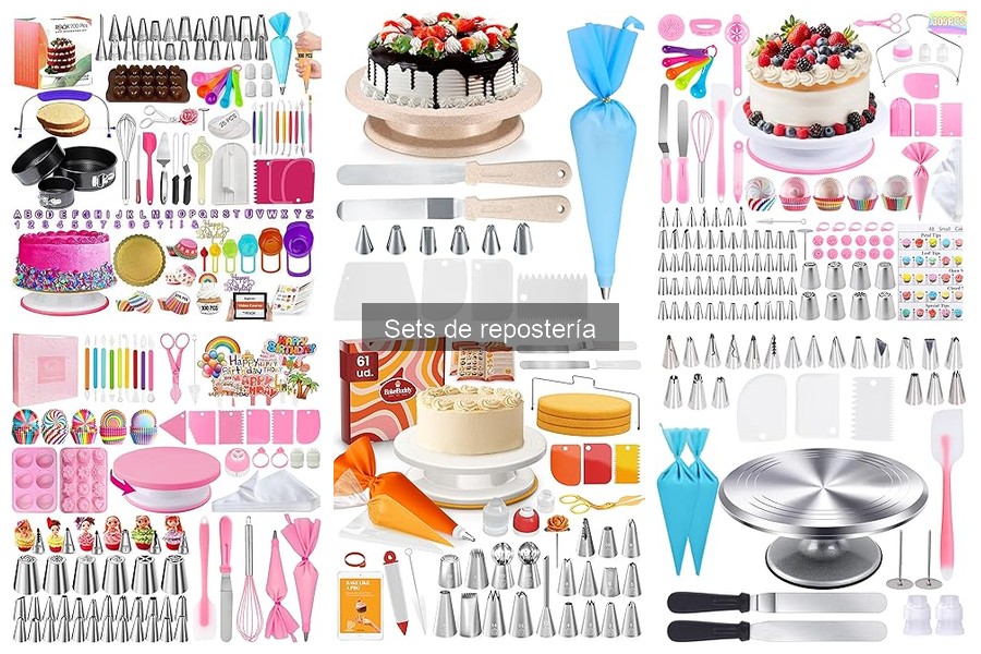Cómo utilizar un set de repostería correctamente