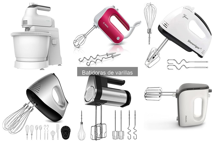 Comparativa: Batidoras de Varillas vs Batidoras de Mano
