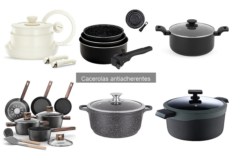 Comparativa: Cacerolas Antiadherentes vs Acero Inoxidable