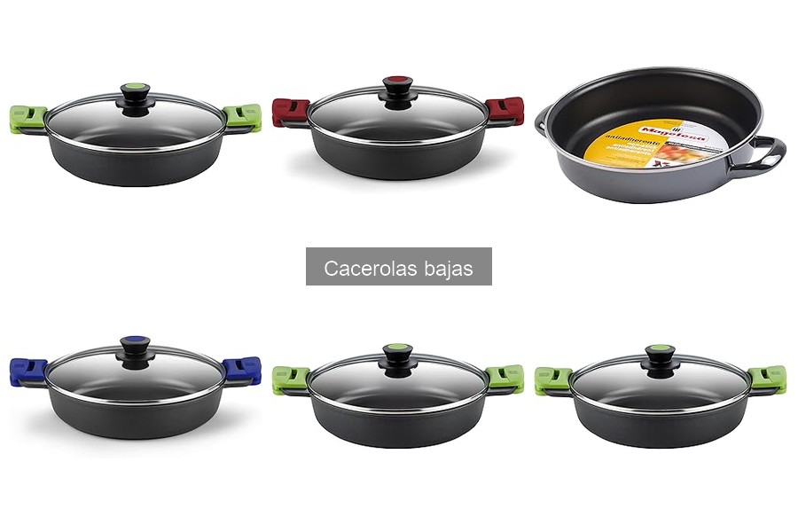 Comparativa: Cacerolas bajas vs. altas para tu cocina