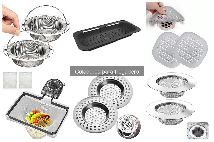 Comparativa: Coladores de Fregadero de Acero Inoxidable vs Plástico