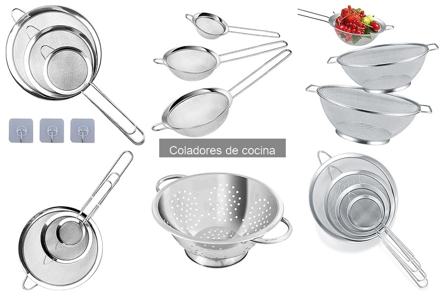 Comparativa: Coladores de Plástico vs. Acero Inoxidable