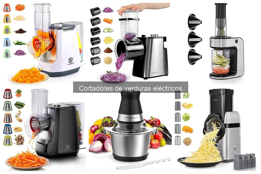 Comparativa: Cortadores de verduras eléctricos vs manuales