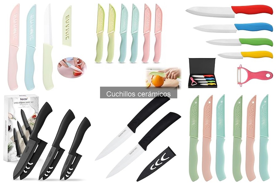 Comparativa: Cuchillos Cerámicos vs. Cuchillos de Acero