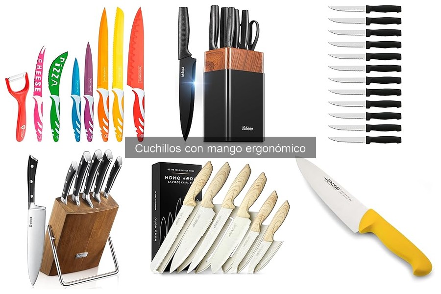 Comparativa: Cuchillos con Mango Ergonómico vs Tradicionales