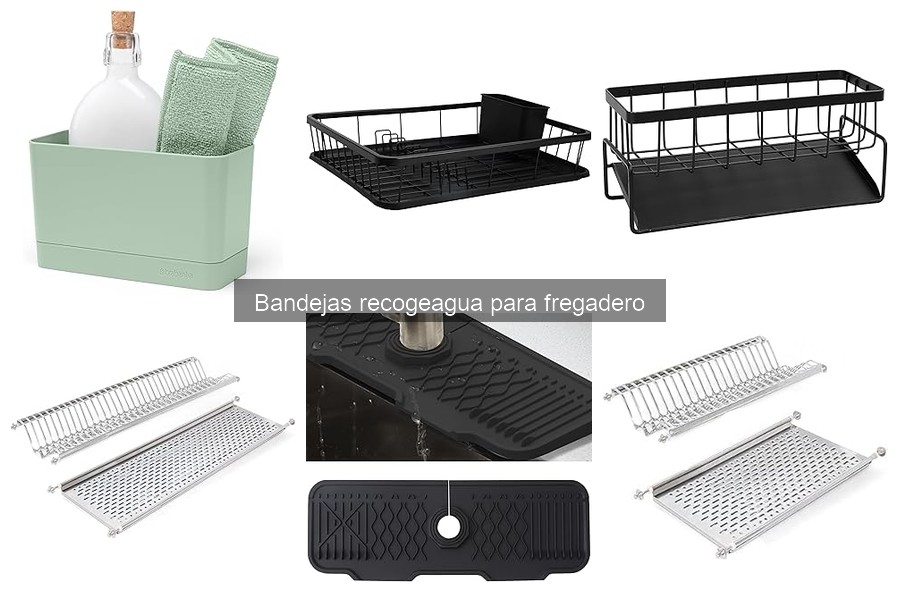 Comparativa de Bandejas Recogeagua para Fregadero