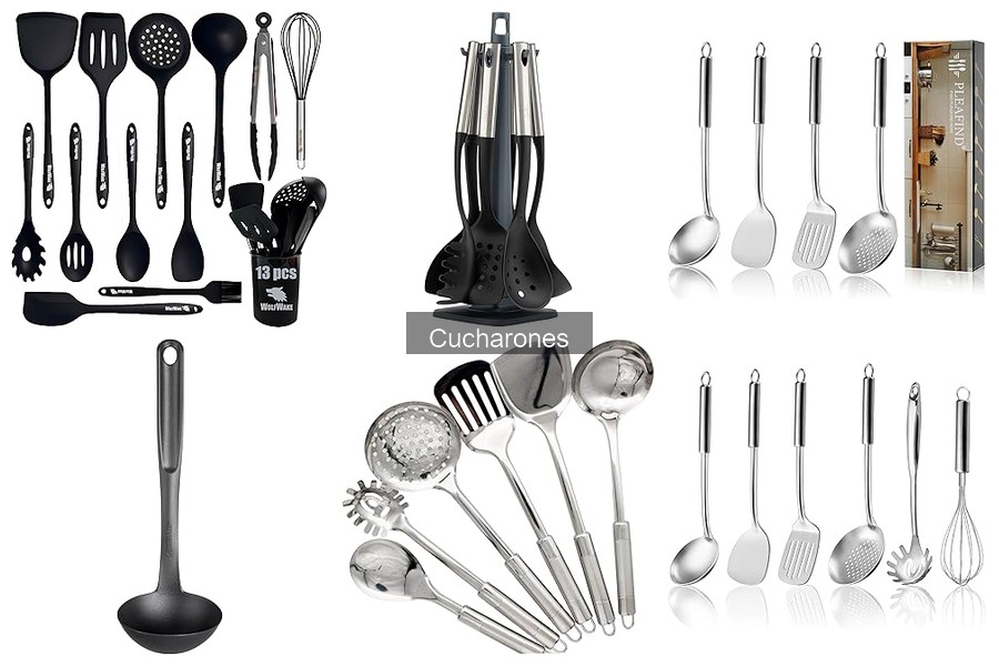Comparativa de cucharones: Pleafind vs GastroMax