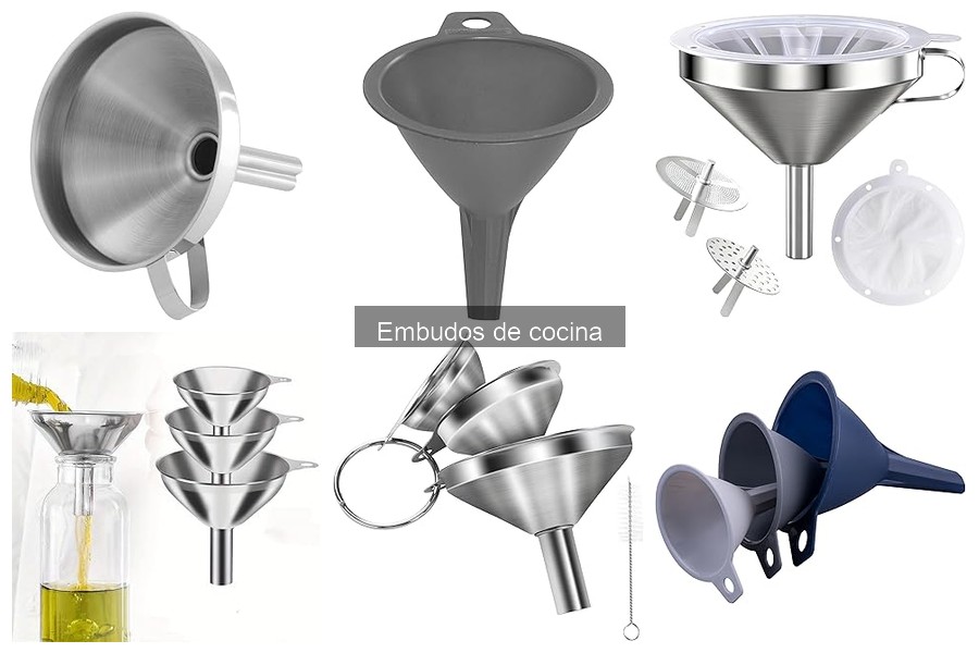 Comparativa de embudos de cocina: Nirox vs Fackelmann