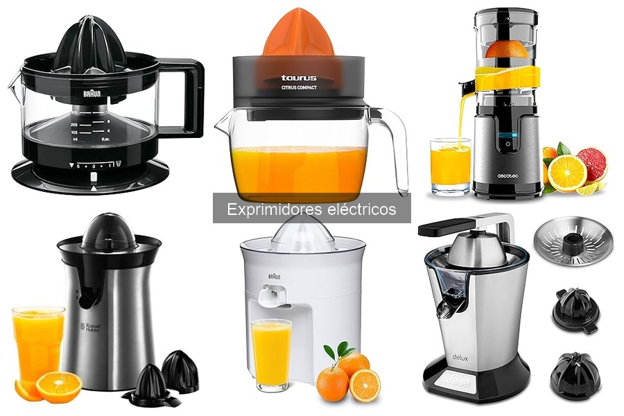 Comparativa de Exprimidores Eléctricos: Cecotec y Braun