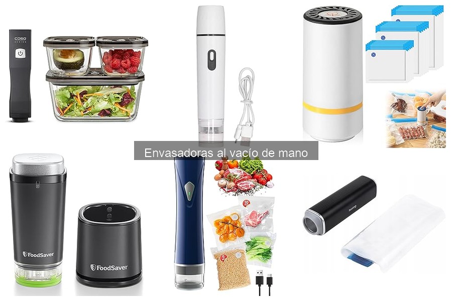 Comparativa de las Mejores Envasadoras al Vacío de Mano