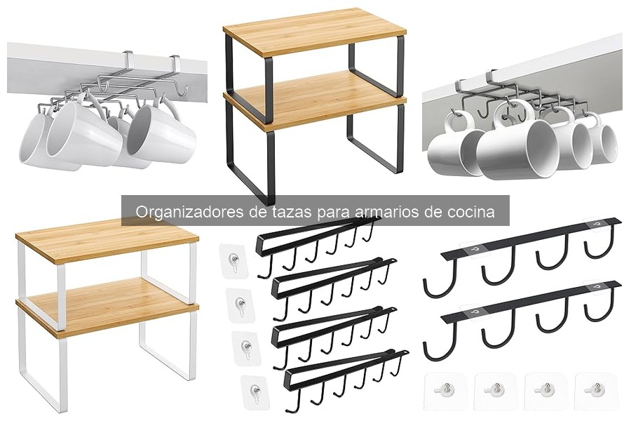 Comparativa de los Mejores Organizadores de Tazas para Cocina