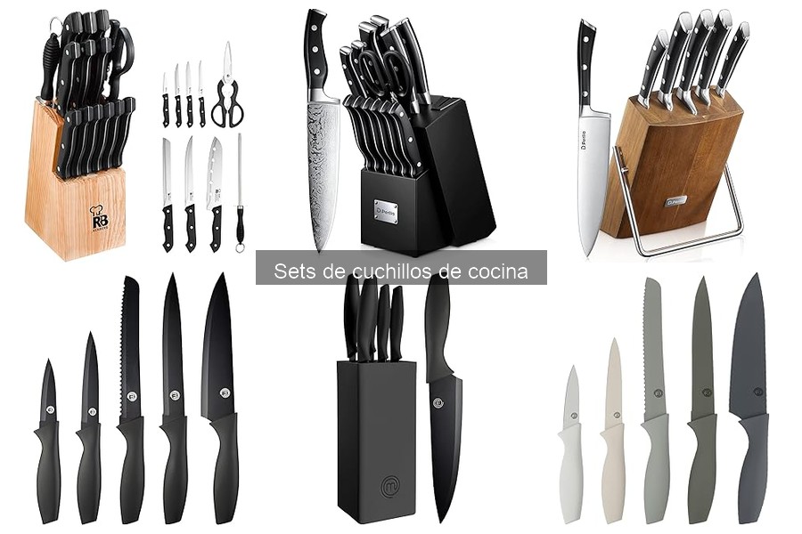 Comparativa de los Mejores Sets de Cuchillos de Cocina