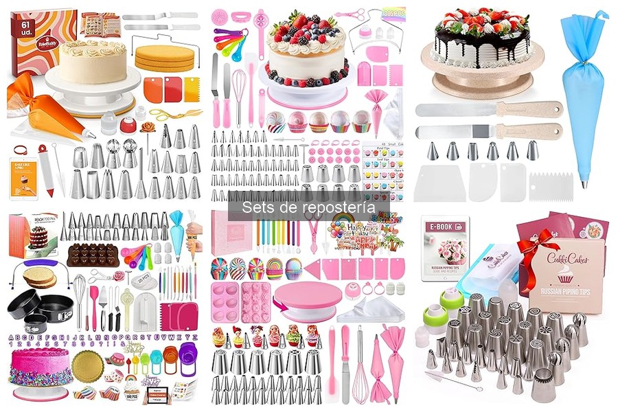 Comparativa de los Mejores Sets de Repostería en 2023