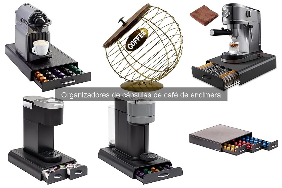 Comparativa de materiales en organizadores de cápsulas de café