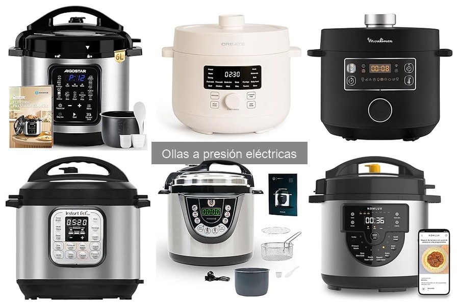 Comparativa de ollas a presión eléctricas: NEWLUX vs Aigostar vs Instant Pot