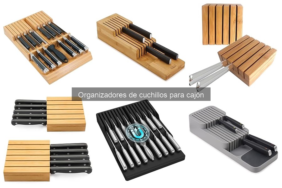Comparativa de Organizadores de Cuchillos para Cajón