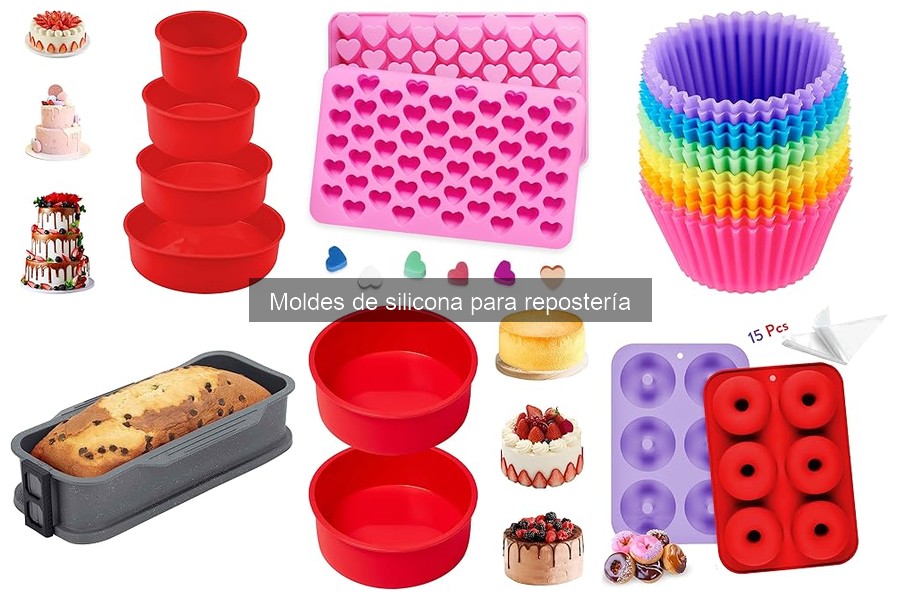 Comparativa de precios de moldes de silicona para repostería
