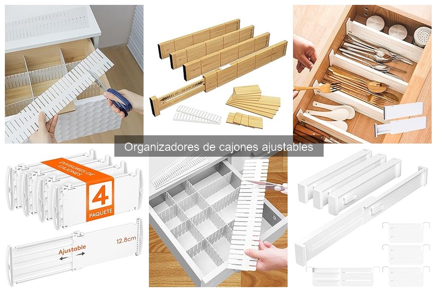 Comparativa de precios de organizadores de cajones ajustables