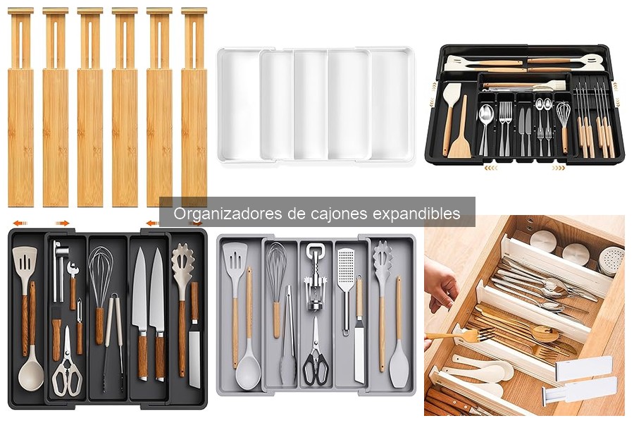 Comparativa de Precios de Organizadores de Cajones Expandibles