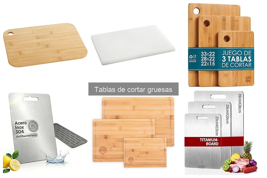 Comparativa de Precios de Tablas de Cortar Gruesas