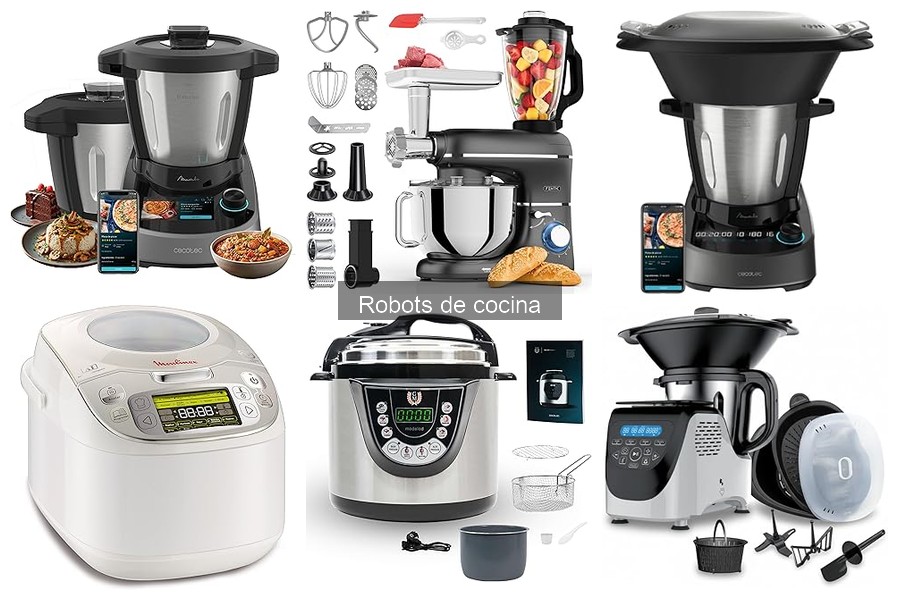 Comparativa de Robots de Cocina: Moulinex vs Chef Robot vs 6 en 1