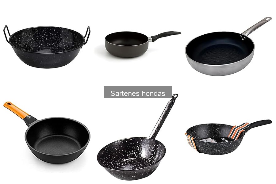 Comparativa de Sartenes Hondas de Marcas Populares