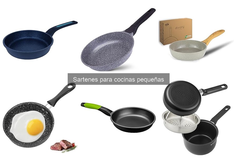 Comparativa de Sartenes para Cocinas Pequeñas: Mejores Marcas