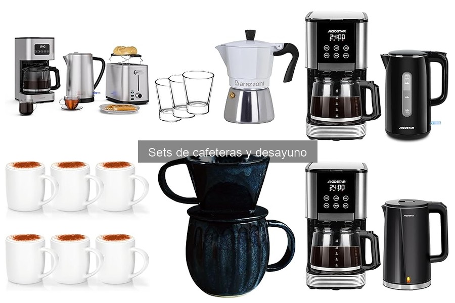 Comparativa de Sets de Cafeteras y Desayuno: Marcas y Modelos