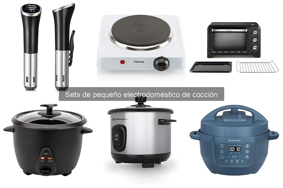 Comparativa de Sets de Pequeños Electrodomésticos de Cocción