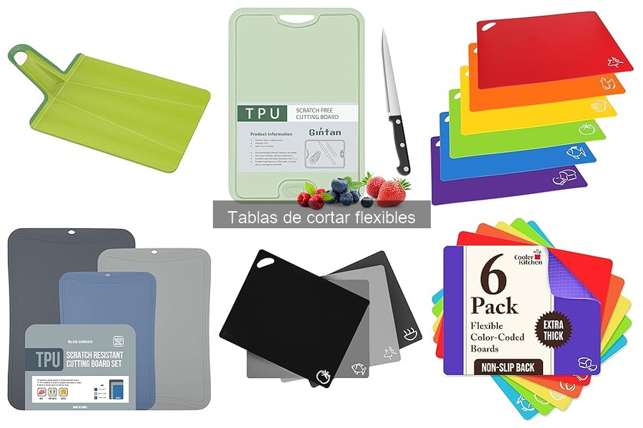 Comparativa de Tablas de Cortar Flexibles de Marcas Reconocidas