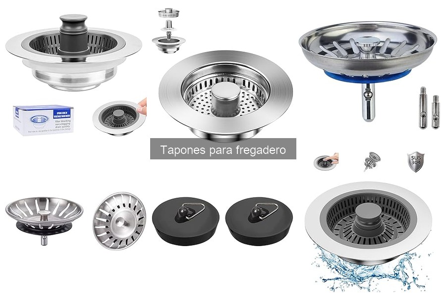 Comparativa de Tapones de Fregadero: Metálicos vs. Silicona