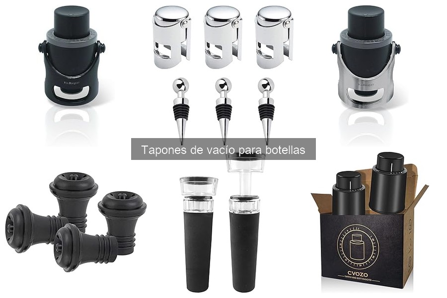 Comparativa de Tapones de Vacío para Botellas: Jata vs WOTOR
