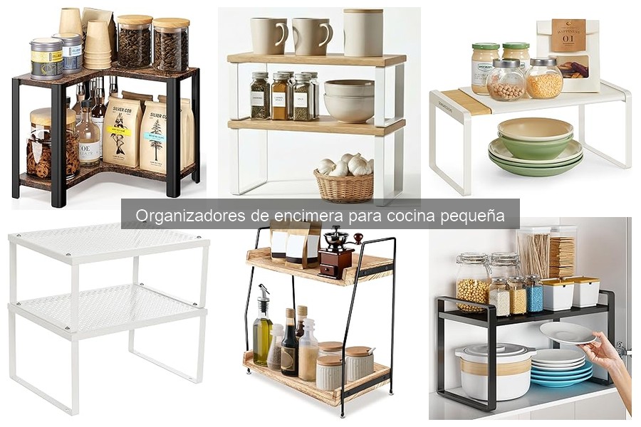 ** Comparativa: Organizadores de Encimera Colgantes vs. Sobremesa