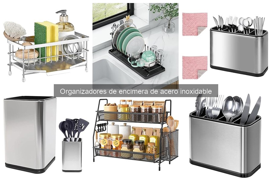 Comparativa: Organizadores de Encimera de Acero Inoxidable vs. Otros Materiales