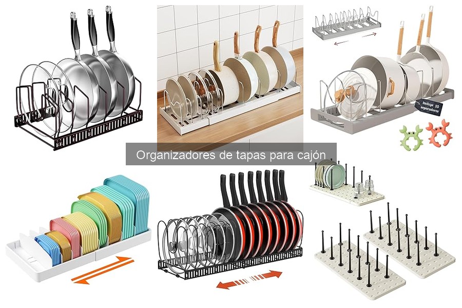 Comparativa: Organizadores de tapas de madera vs plástico