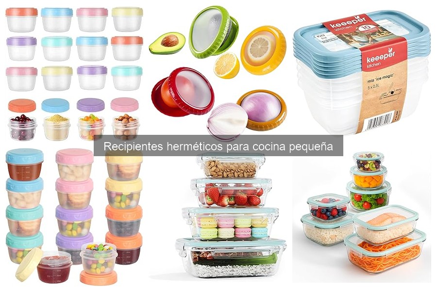 Comparativa: Recipientes de Vidrio vs Plástico Herméticos