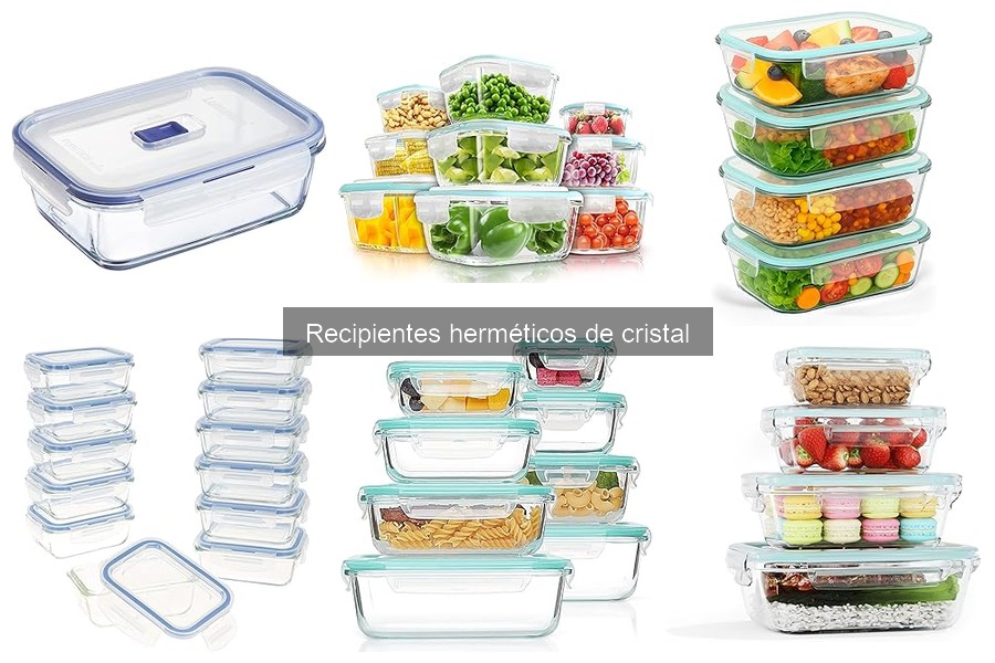 Comparativa: Recipientes Herméticos de Cristal vs. Plástico