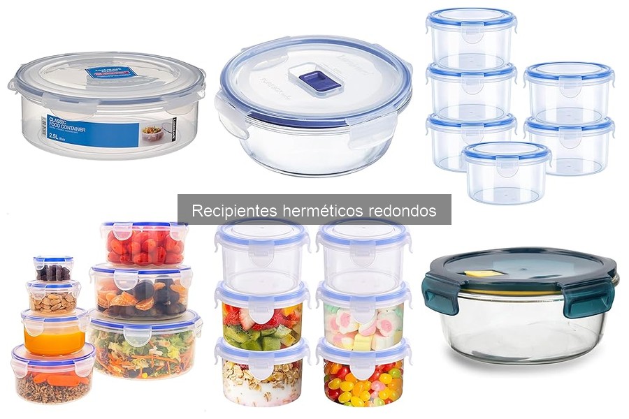 Comparativa: Recipientes Herméticos Redondos vs. Cuadrados