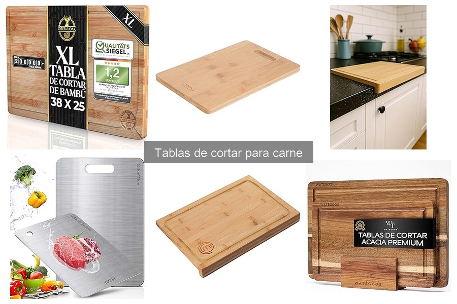 Comparativa: Tablas de Cortar de Madera vs Plástico para Carne