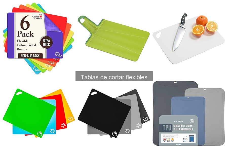 Comparativa: Tablas de cortar flexibles vs rígidas