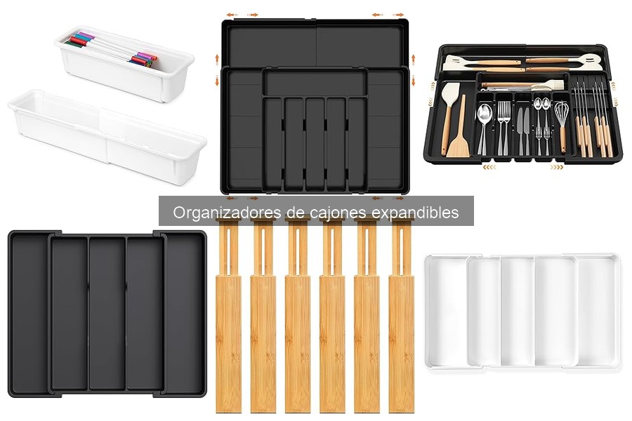 Compras online: Mejores organizadores de cajones expandibles