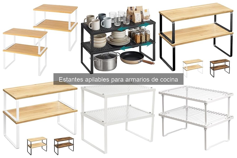 Consejos de Mantenimiento para Estantes Apilables de Cocina