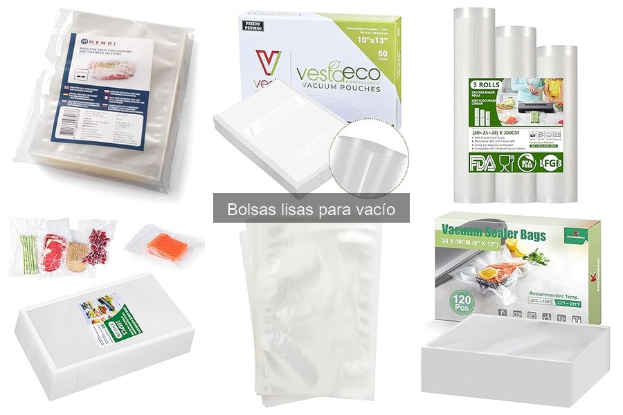 Consejos para Elegir las Mejores Bolsas Lisas para Vacío